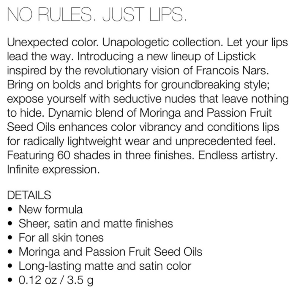 NARS Lipstick Dolce Vita 👄 - Picture 16 of 16